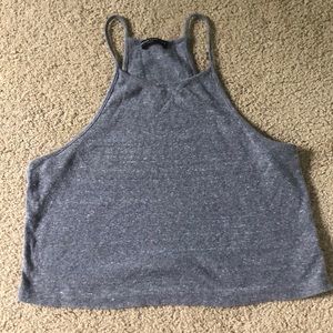 Grey Brandy Melville Crop Top